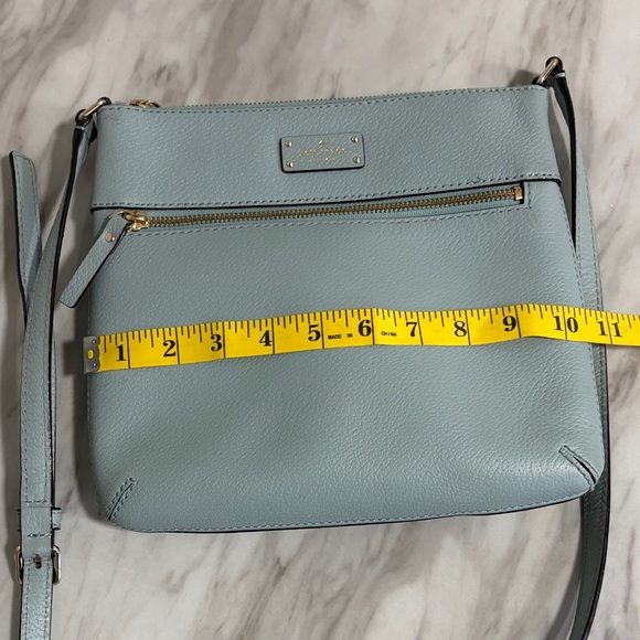 Kate Spade New York Light Blue Leather Crossbody Bag - Picture 14 of 15